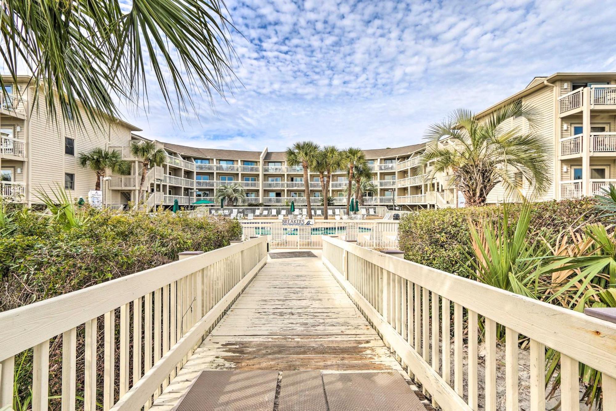 Walk To Beach Resort Condo In Hilton Head! 힐튼 헤드 아일랜드 외부 사진